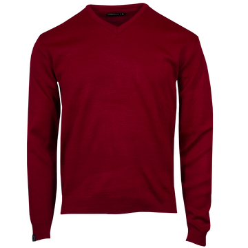 Sueter  V/Neck  Rojo 35